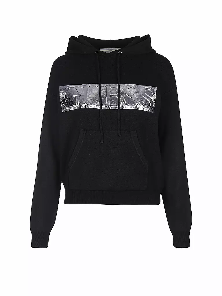 GUESS | Kapuzensweater - Hoodie  | schwarz