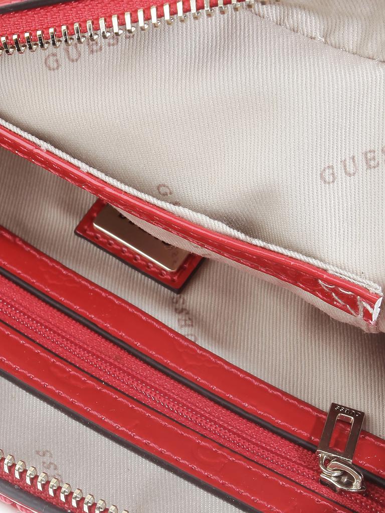 GUESS | Lacktasche - Crossbody "Kamryn" | rot