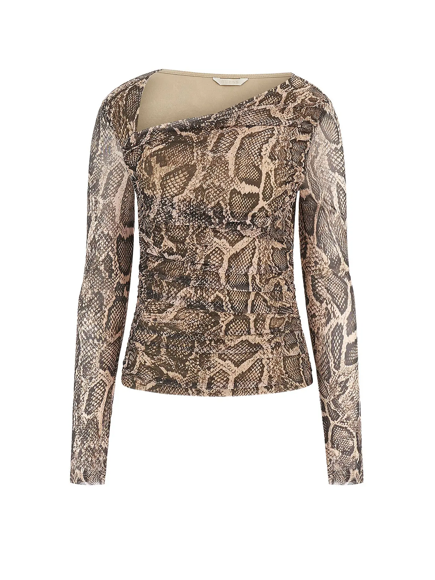 GUESS | Langarmshirt BERNARDETTE | braun