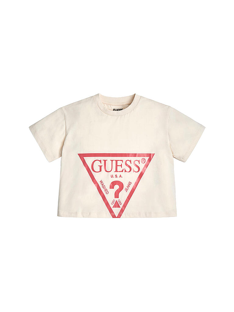GUESS | Mädchen  T Shirt  | creme