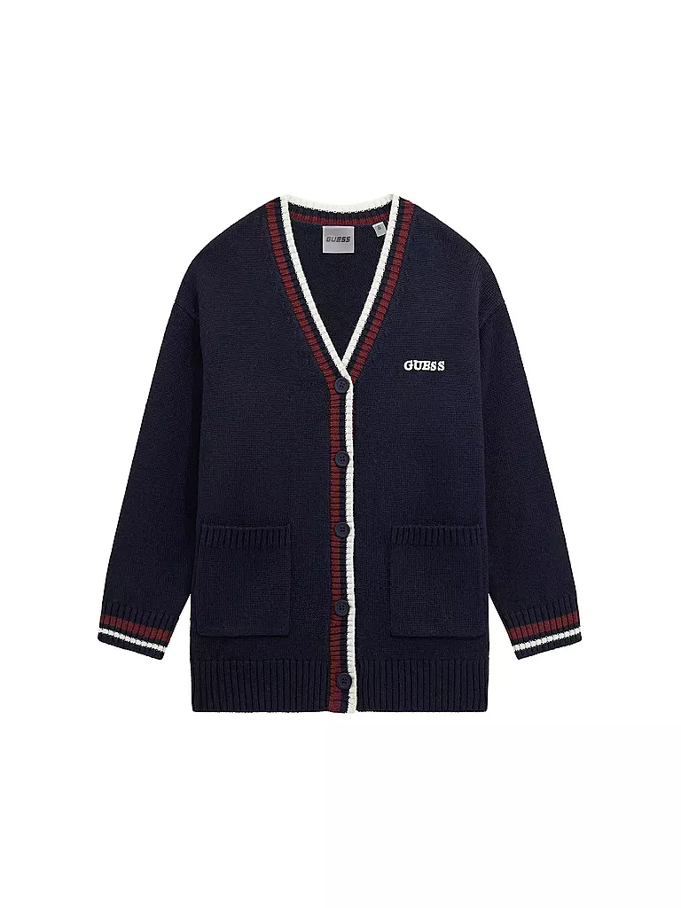 GUESS | Mädchen Cardigan  | dunkelblau