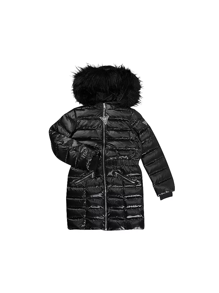 GUESS | Mädchen Daunenmantel  | schwarz