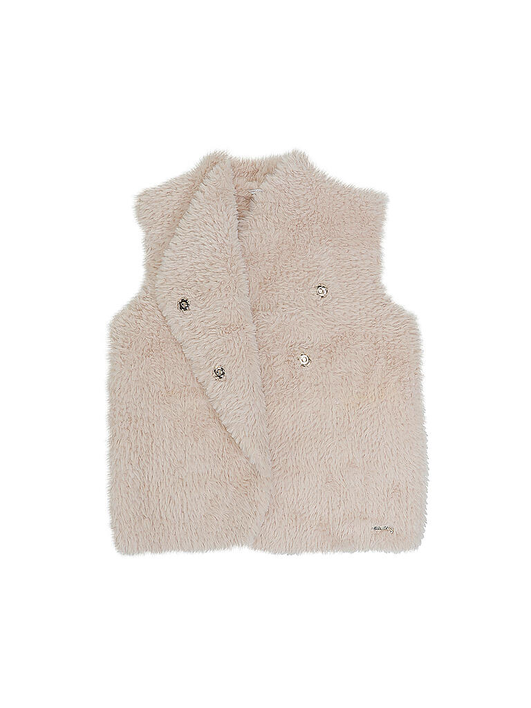 GUESS | Mädchen Gilet - Kunstfellweste | beige