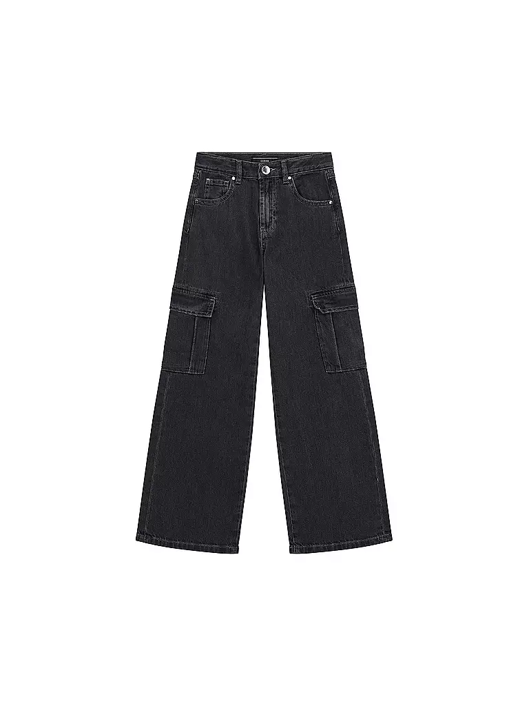 GUESS | Mädchen Jeans Regular Fit  | Schwarz