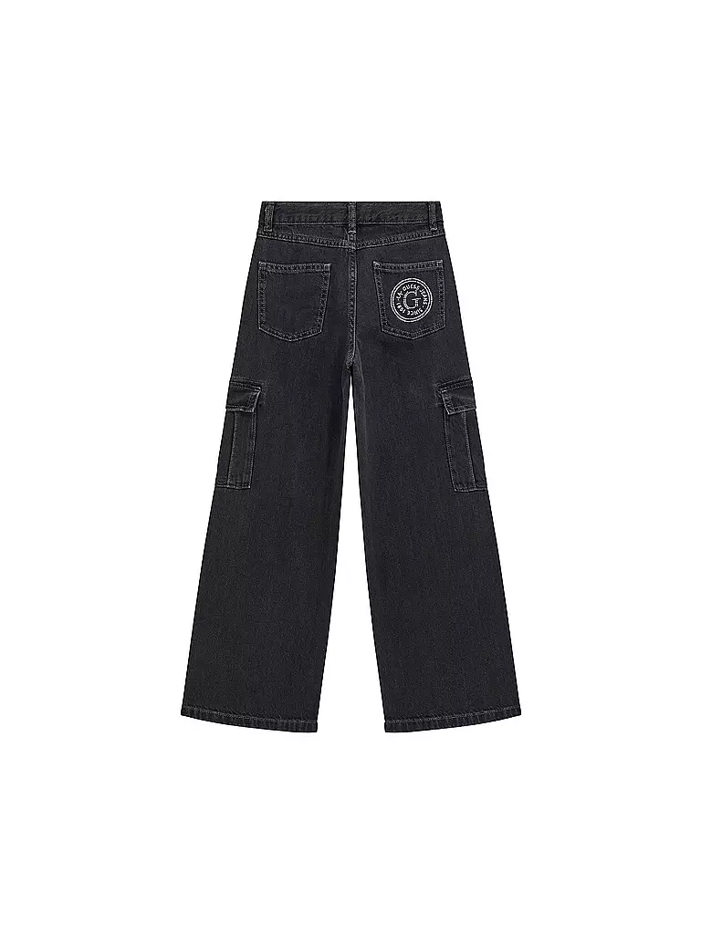 GUESS | Mädchen Jeans Regular Fit  | Schwarz