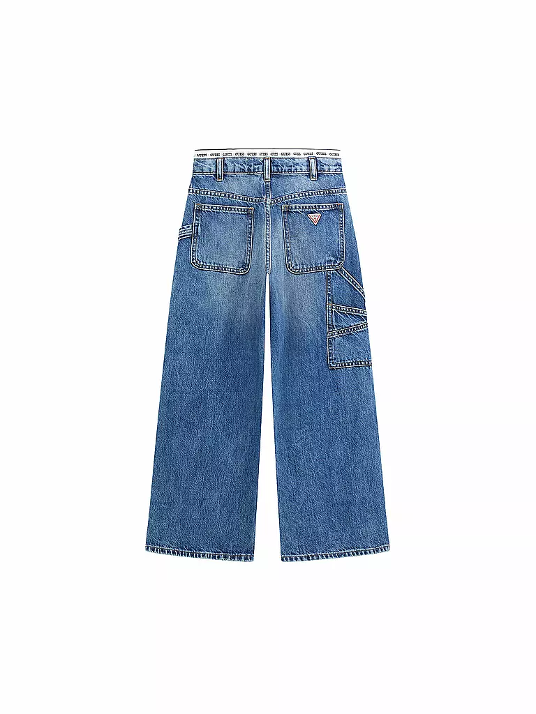 GUESS | Mädchen Jeans Wide Leg | blau