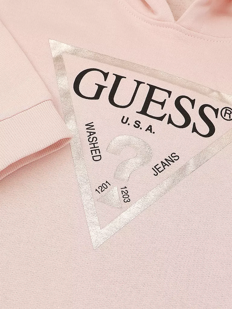 GUESS | Mädchen Kapuzensweater - Hoodie | rosa