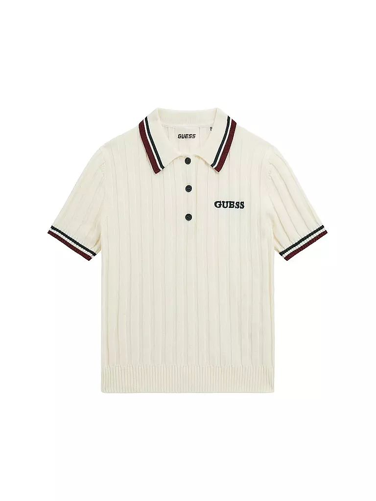 GUESS | Mädchen Poloshirt  | creme