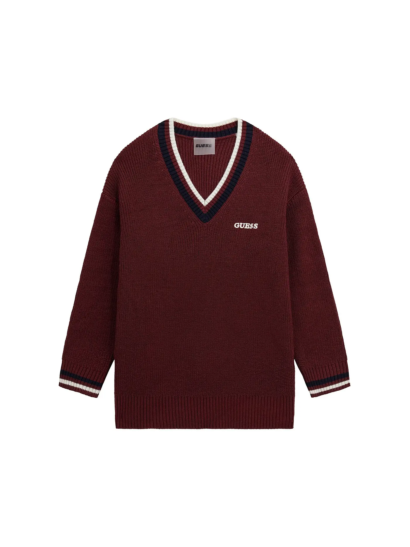 GUESS | Mädchen Pullover | dunkelrot