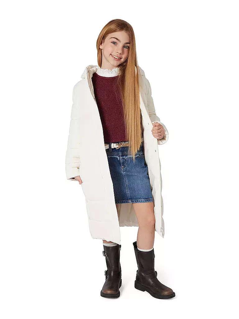 GUESS | Mädchen Steppmantel  | creme