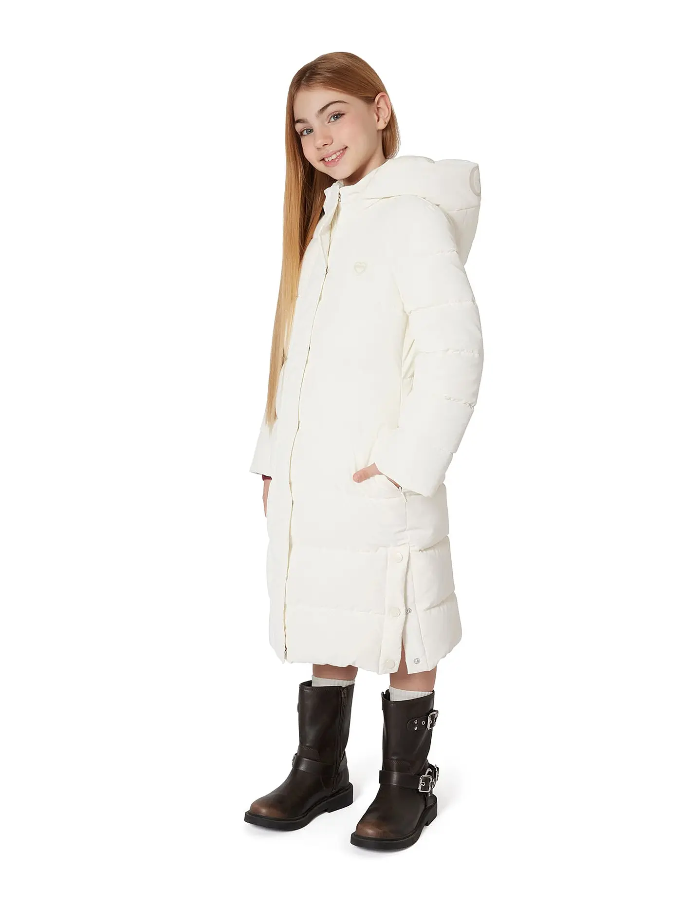 GUESS | Mädchen Steppmantel  | creme