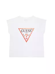 GUESS | Mädchen T-Shirt  | weiss
