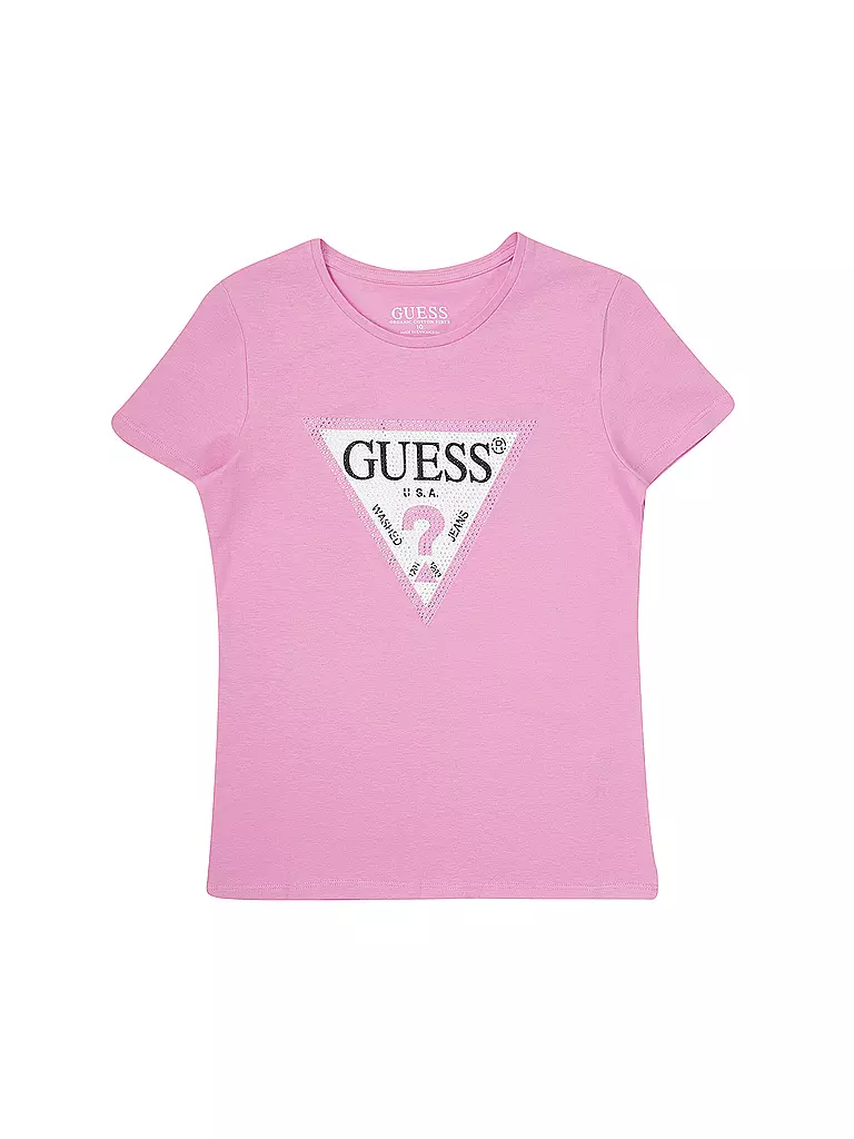 GUESS | Mädchen T-Shirt  | pink