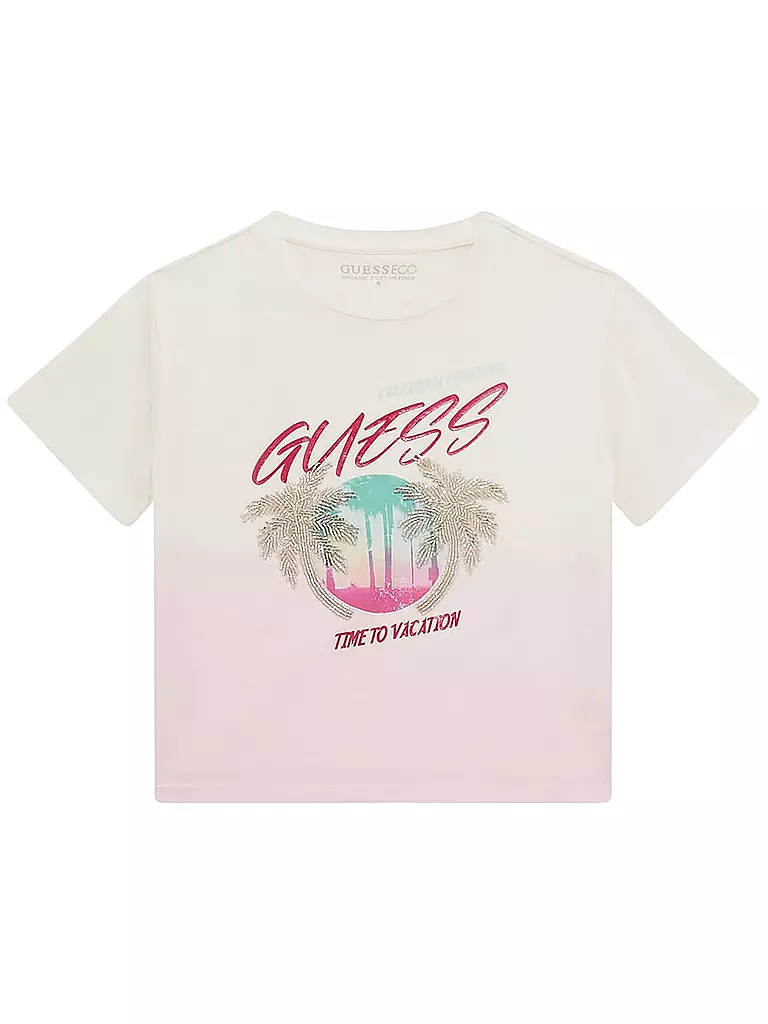 GUESS | Mädchen T-Shirt  | rosa
