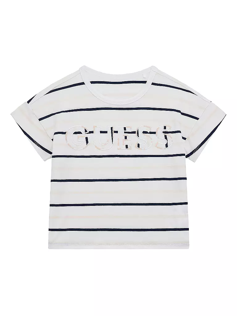 GUESS | Mädchen T-Shirt  | weiss