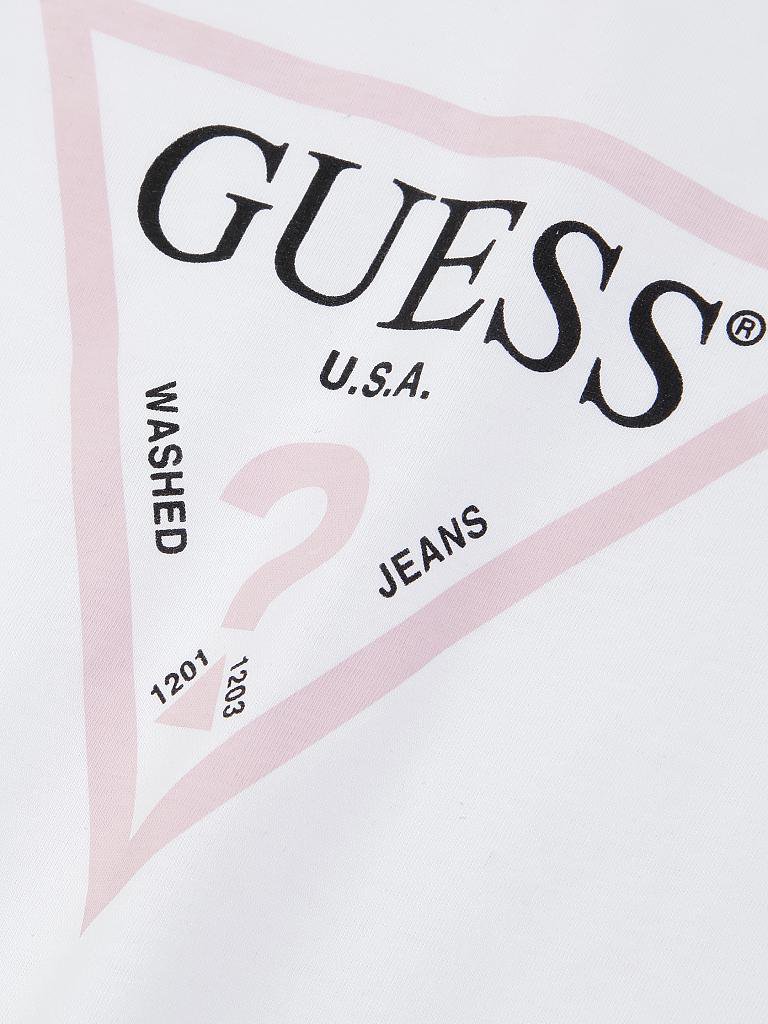 GUESS | Mädchen T-Shirt  | weiß