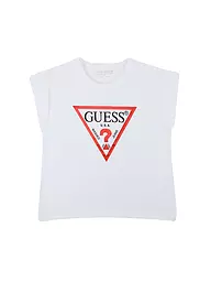 GUESS | Mädchen T-Shirt  | weiss