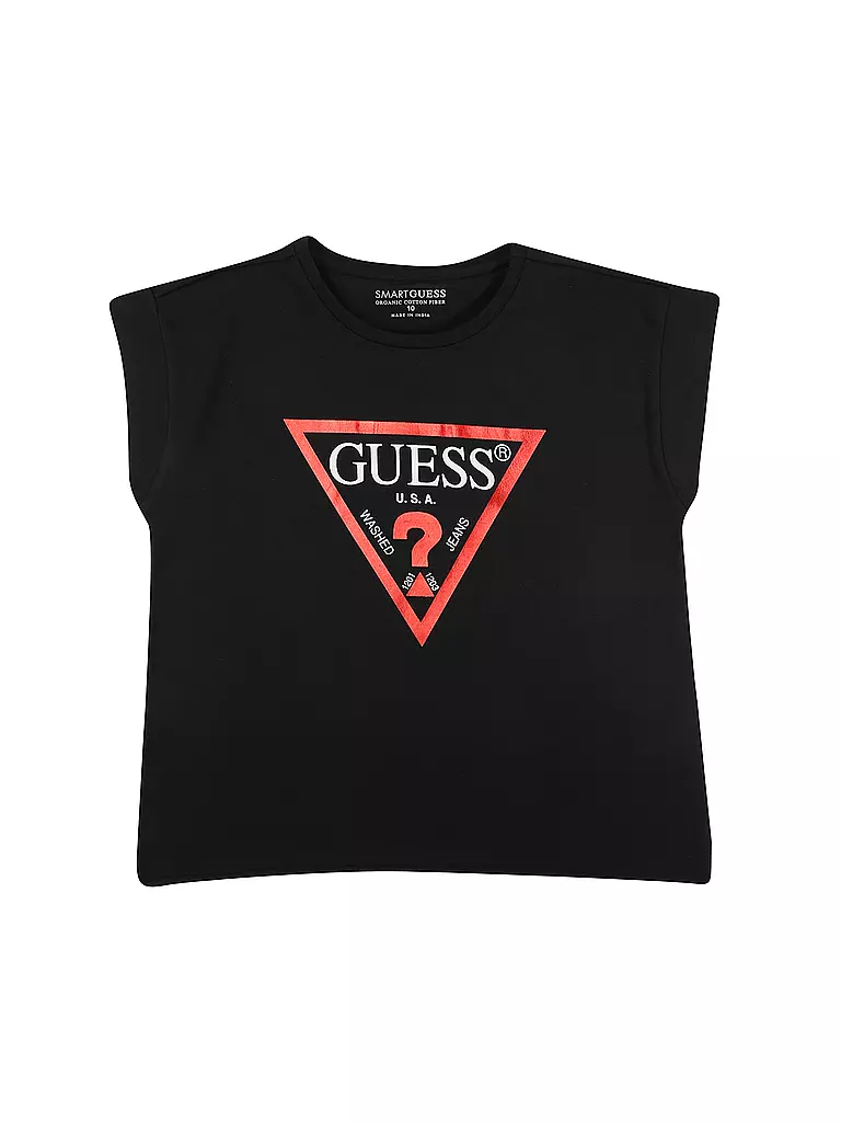 GUESS | Mädchen T-Shirt | schwarz