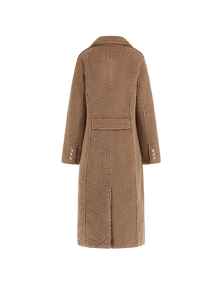 GUESS | Mantel in Felloptik LAILA | Braun