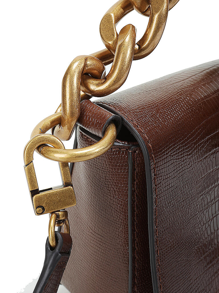 GUESS | Mini Bag Tullia in Leder Optik | braun