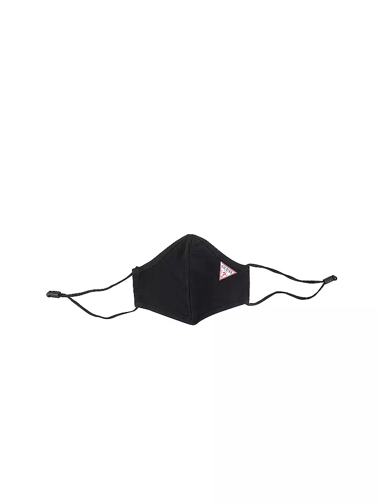 GUESS | Mund-Nasen-Maske | schwarz