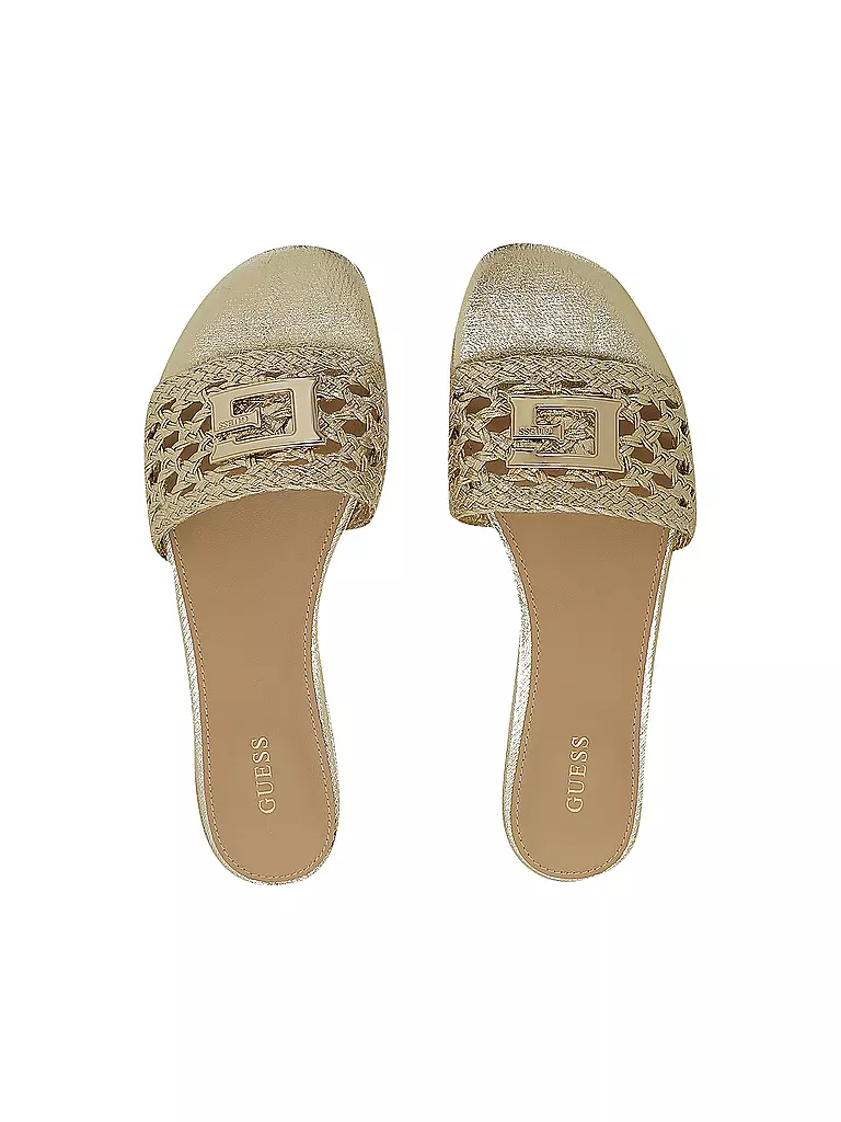 GUESS | Pantoletten TASSI | gold
