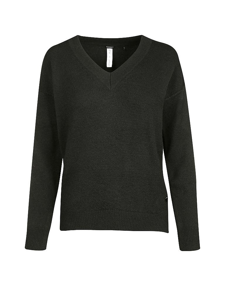 GUESS | Pullover Oversized-Fit | schwarz