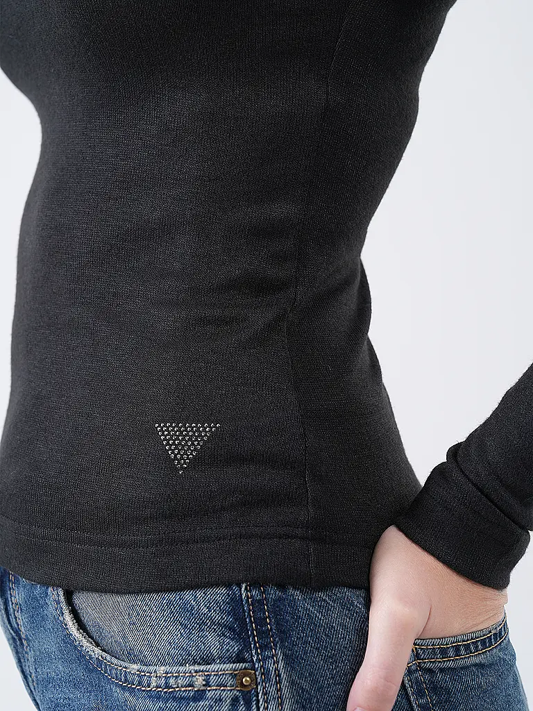 GUESS | Rollkragenpullover ANITA | schwarz