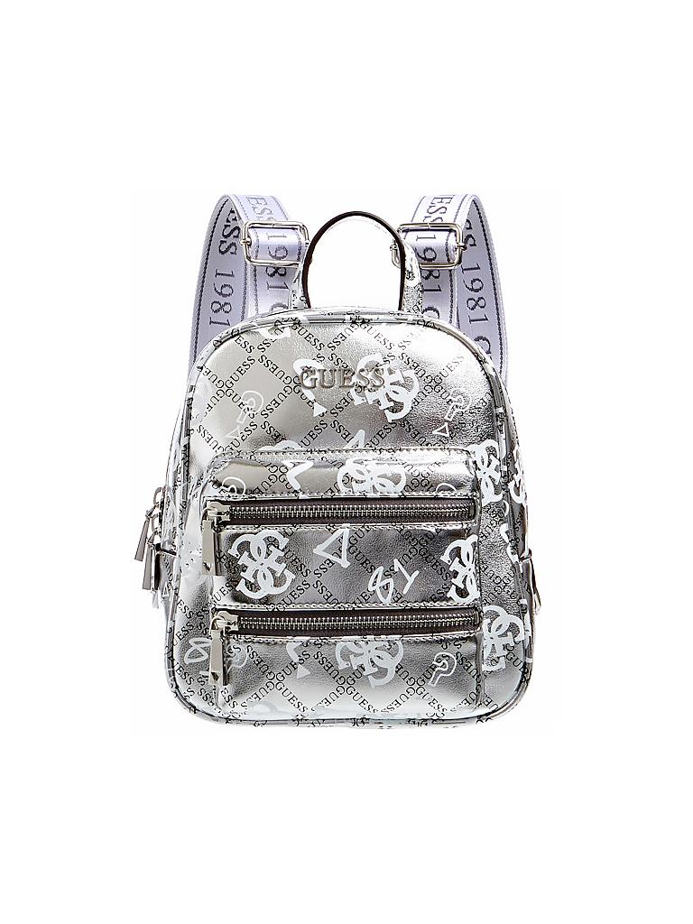 GUESS | Rucksack "Caley Backpack" | silber