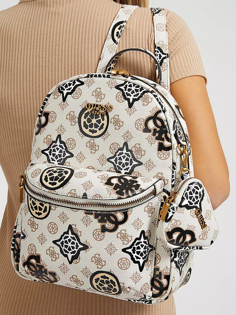 GUESS | Rucksack HOUSE PARTY LARGE | weiss