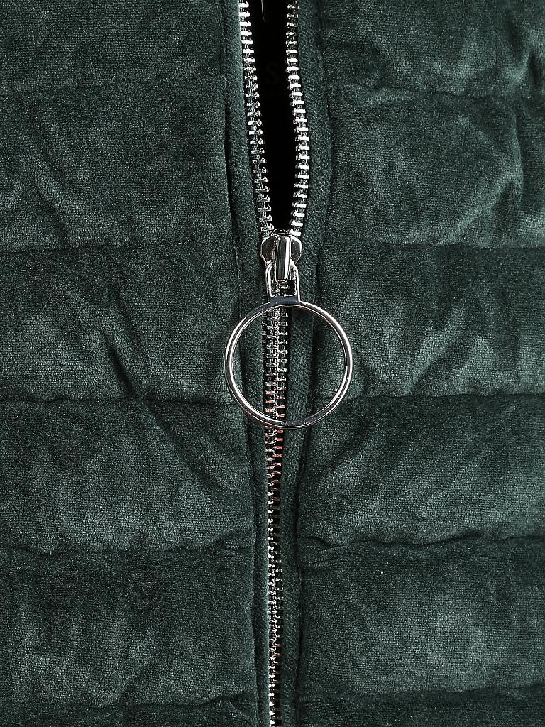 GUESS | Samt-Steppjacke | grün