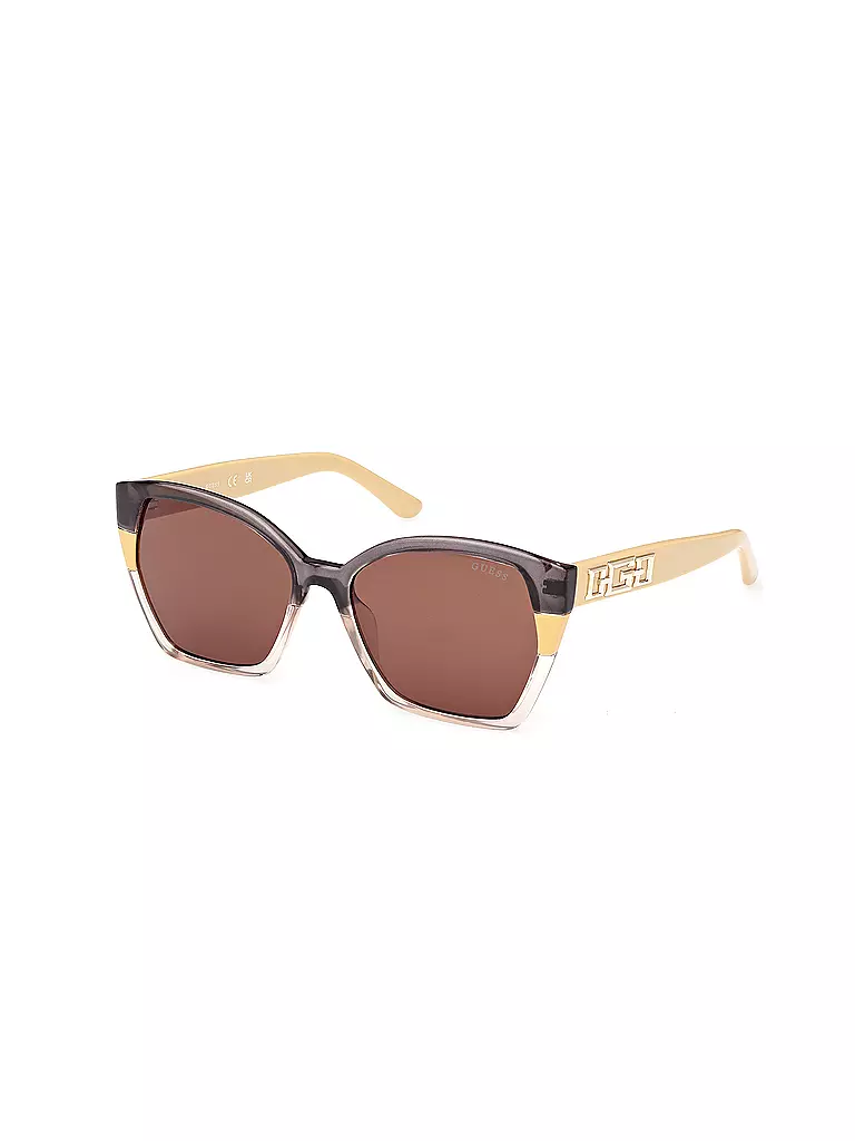 GUESS | Sonnenbrille GU7912/55 | gelb