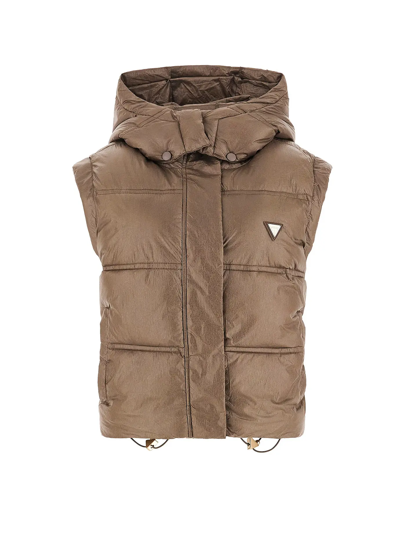 GUESS | Steppgilet  | hellbraun