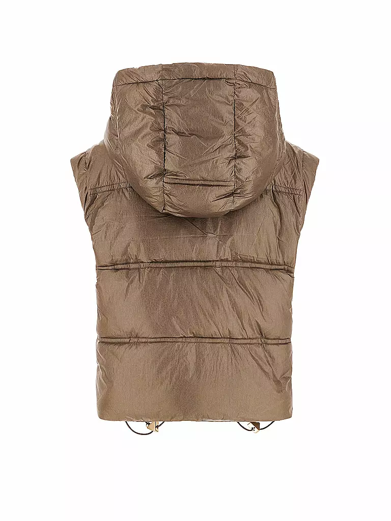 GUESS | Steppgilet | hellbraun