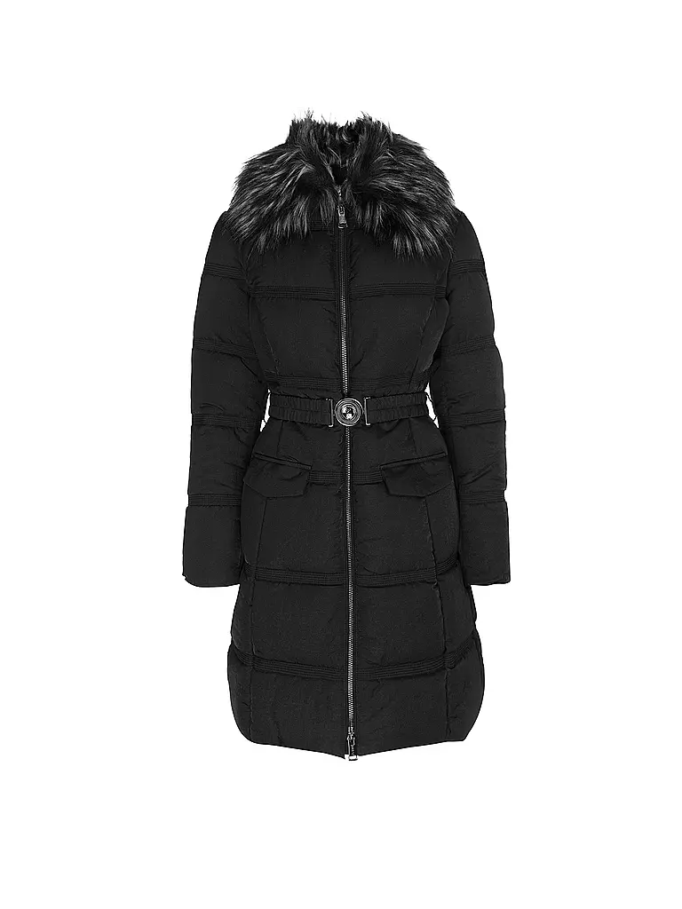 GUESS | Steppmantel | schwarz