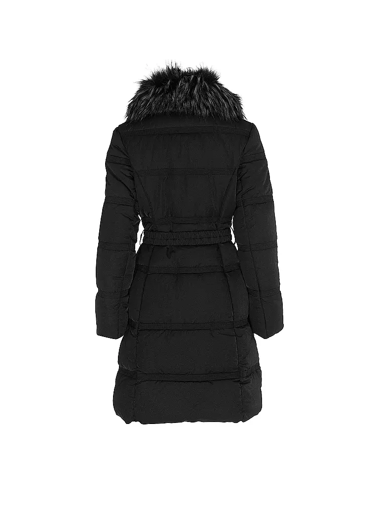 GUESS | Steppmantel | schwarz