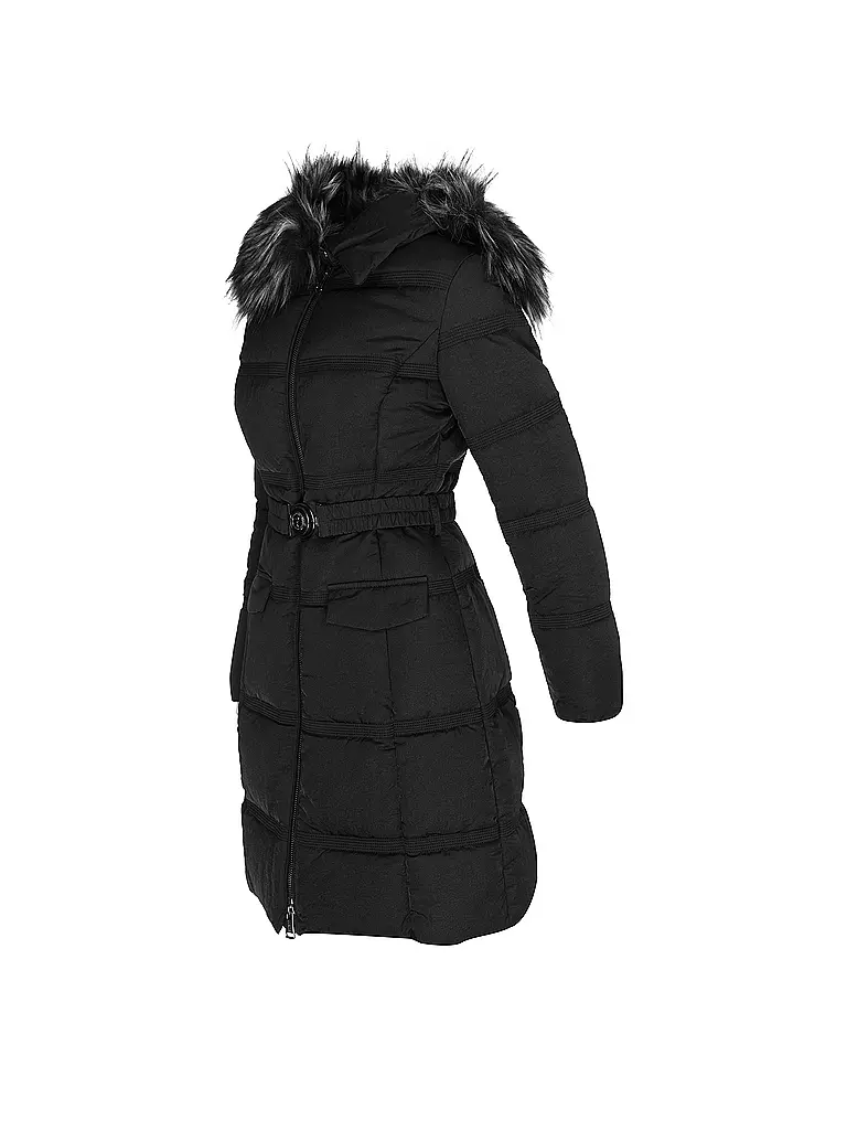 GUESS | Steppmantel | schwarz