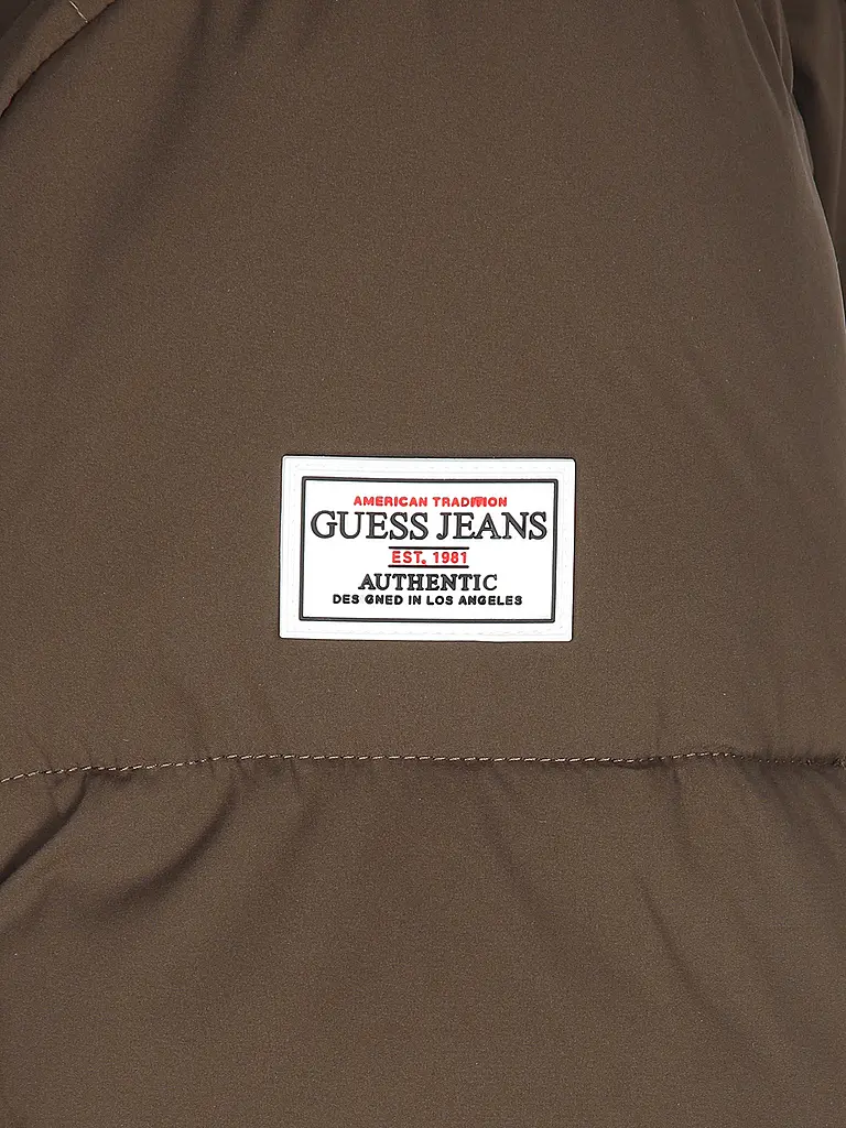GUESS | Steppmantel | braun