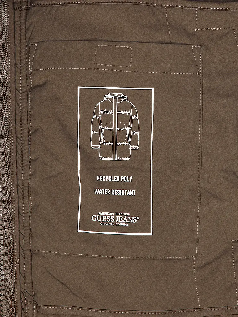 GUESS | Steppmantel | braun