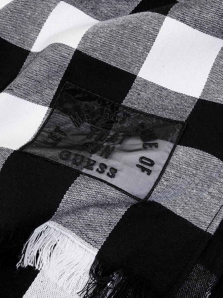 GUESS | Strandtuch | schwarz