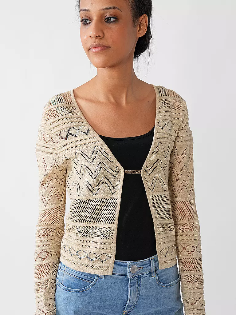 GUESS | Strickjacke NELLIE | gold
