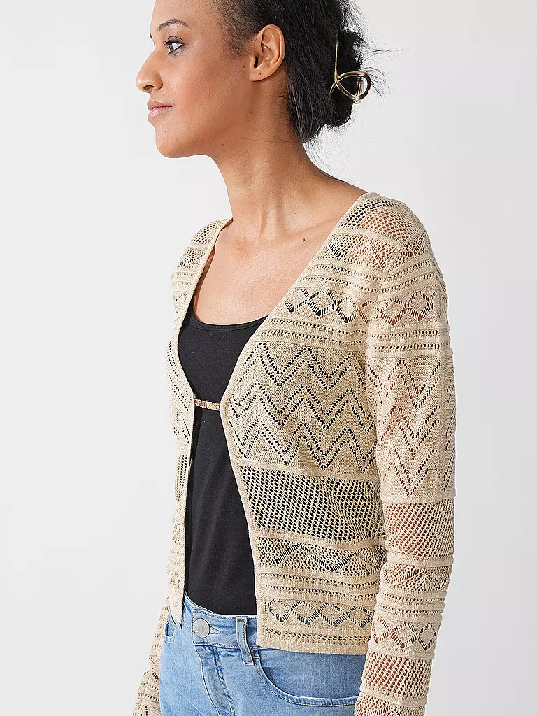GUESS | Strickjacke NELLIE | gold