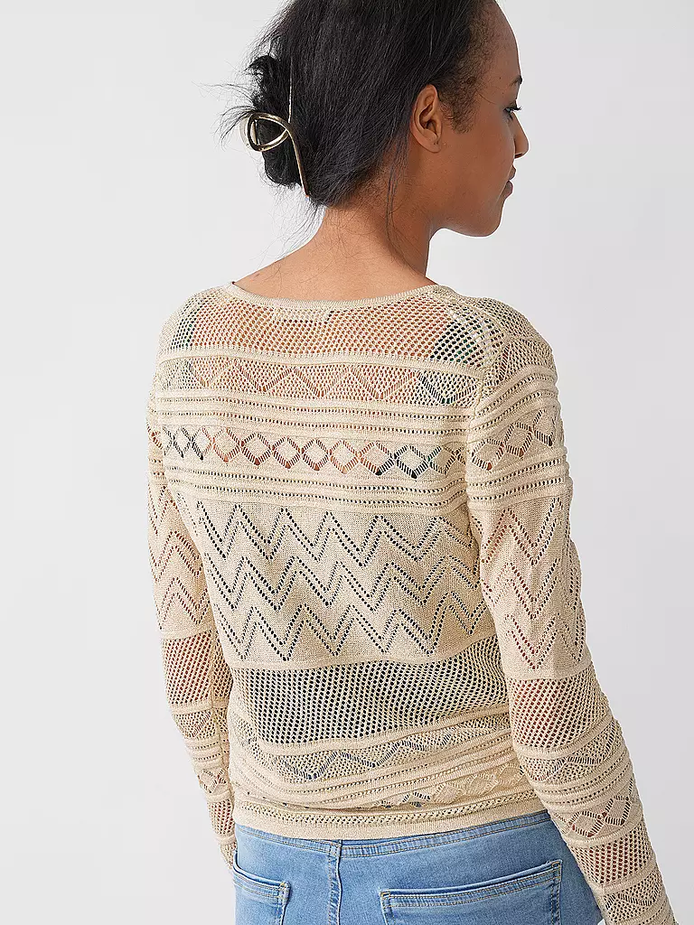 GUESS | Strickjacke NELLIE | gold