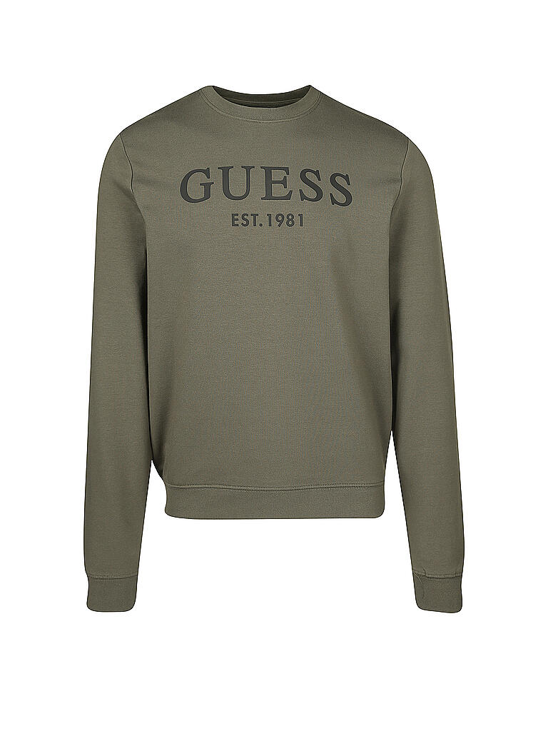 GUESS | Sweater | olive