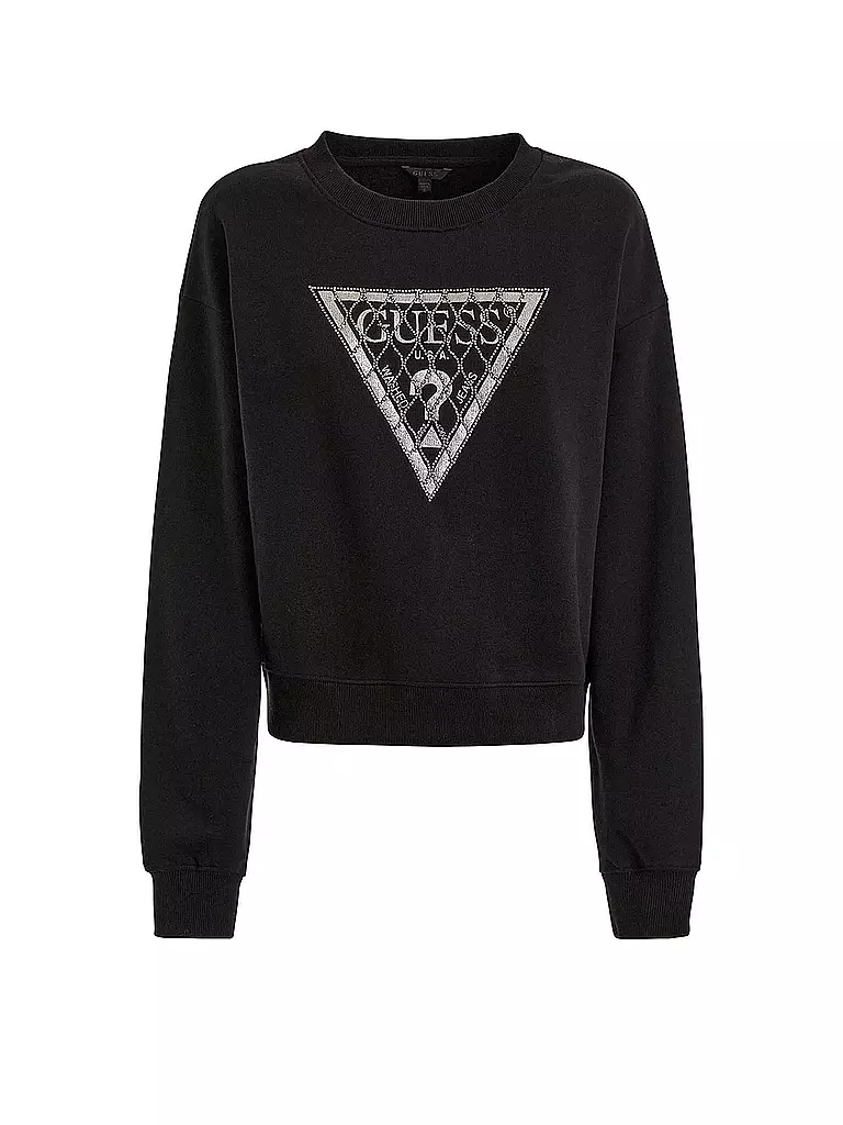 GUESS | Sweatshirt | schwarz