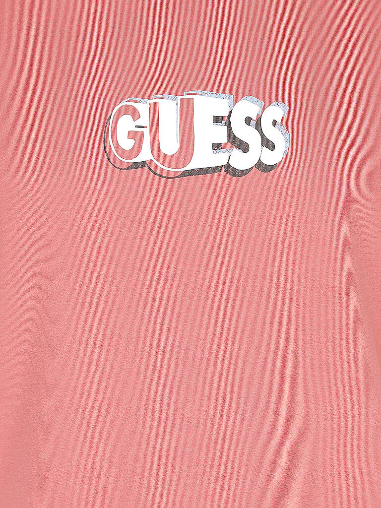 GUESS | T Shirt Treedy Slim Fit | pink