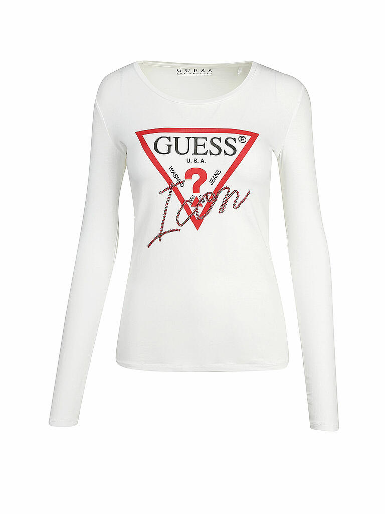 GUESS | T-Shirt "Icon" | weiß