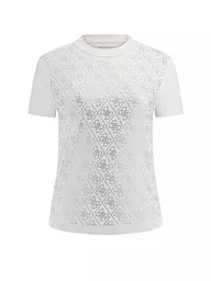 GUESS | T-Shirt  | weiss