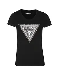 GUESS | T-Shirt  | Schwarz