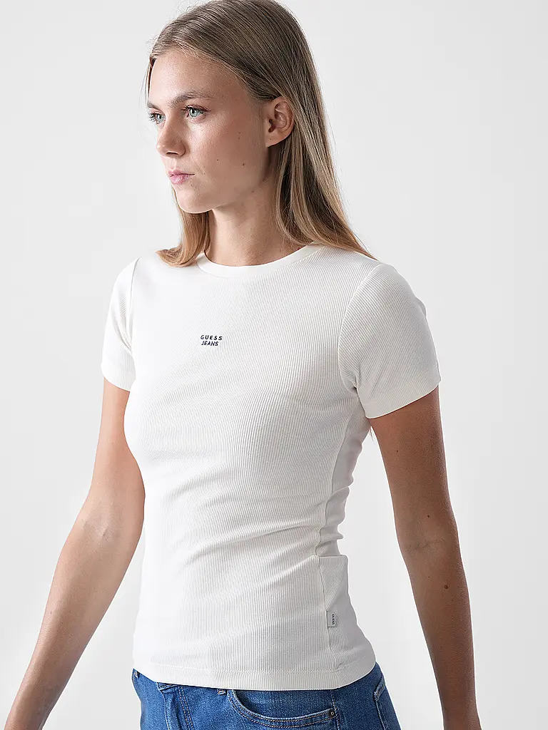 GUESS | T-Shirt  | creme
